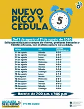 Pico y Cédula Agosto