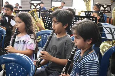 Niños y niñas de la Banda Sinfónica Infantil de El Retiro estarán presentes en Paipa, Boyacá demostrando su talento y representando a toda Antioquia.